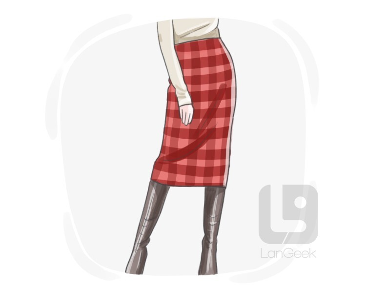 Plaid skirt meaning best sale