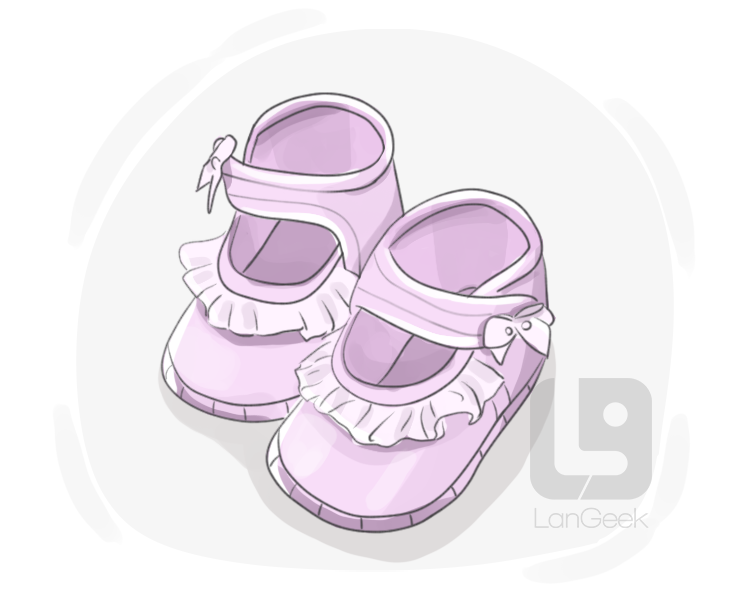 baby shoe definition and meaning