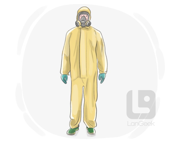 hazmat suit definition and meaning