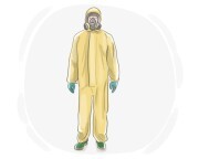 hazmat suit
