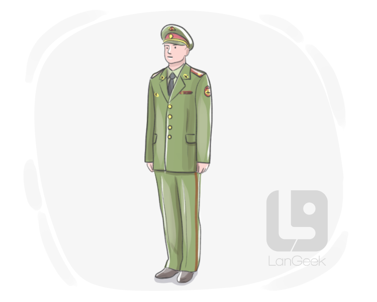 dress uniform definition and meaning