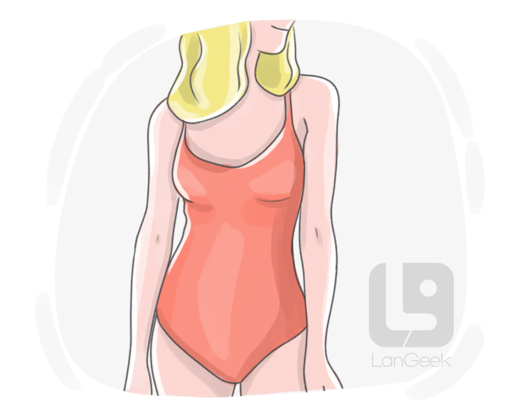 one-piece swimsuit definition and meaning