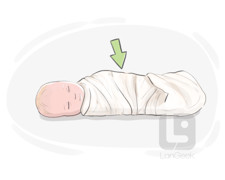 swaddling clothes definition and meaning