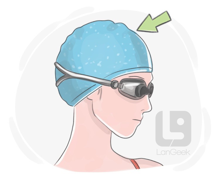 swimming cap definition and meaning
