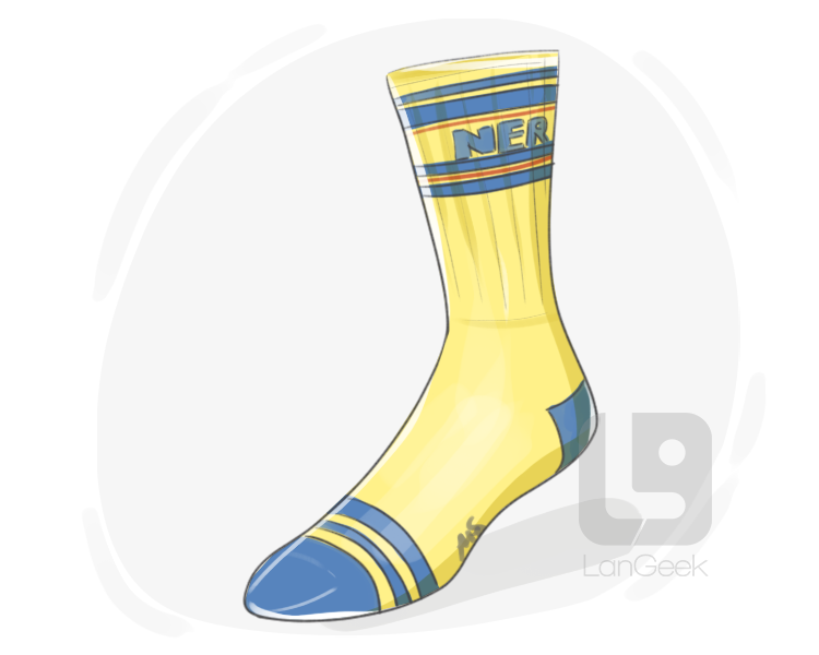 athletic sock definition and meaning