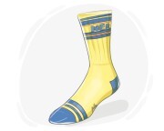 athletic sock