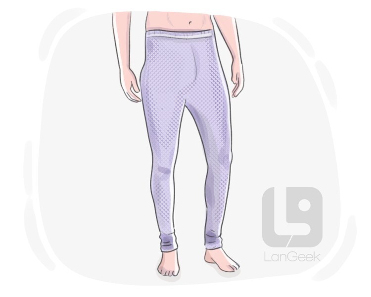 Kelimenin çevirisi "Pants" LanGeek