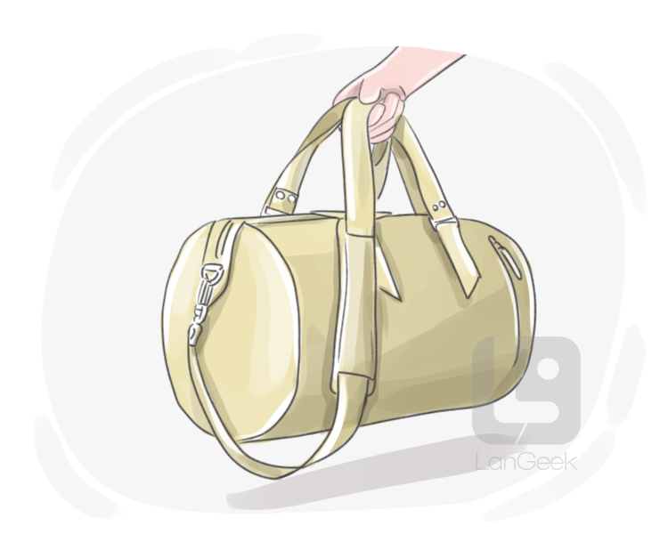 duffle bag definition and meaning