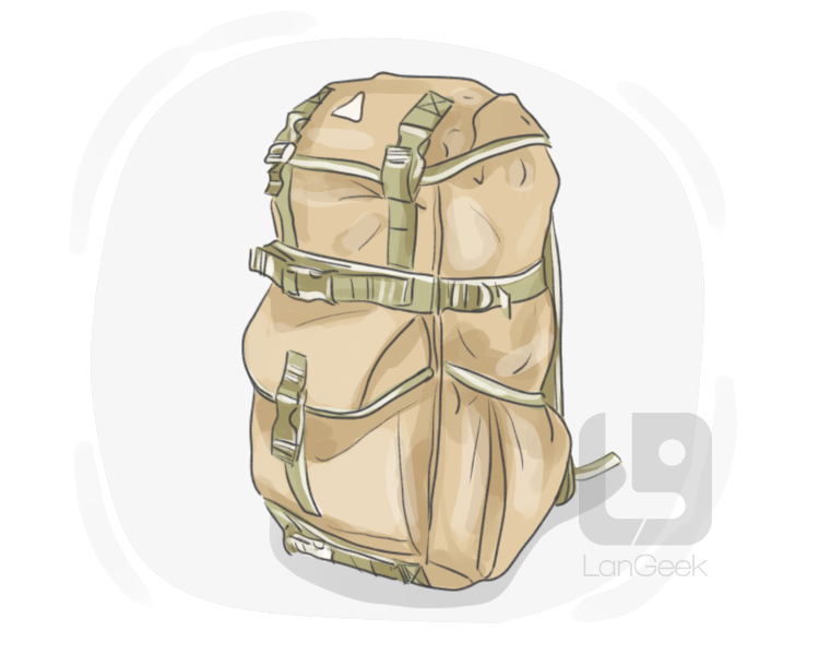 back pack definition and meaning