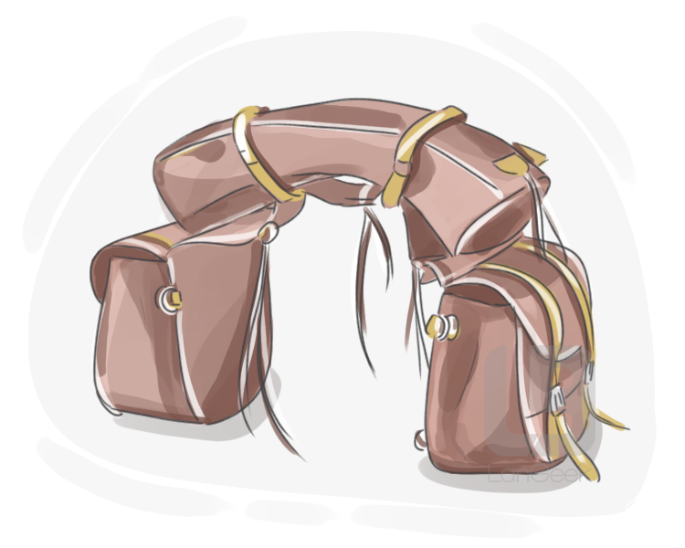 saddlebag definition and meaning