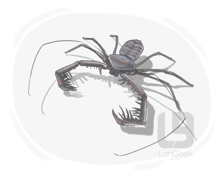whip scorpion definition and meaning