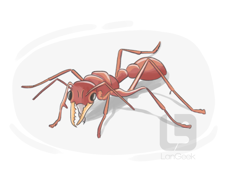 bulldog ant definition and meaning