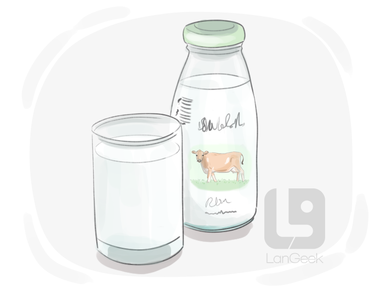 homogenized milk definition and meaning