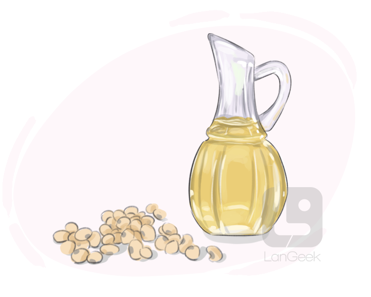 soyabean oil definition and meaning