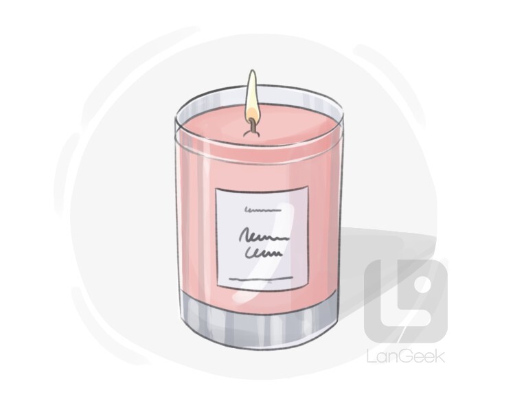 scented candle definition and meaning