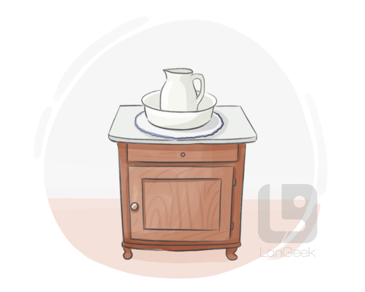 washstand definition and meaning