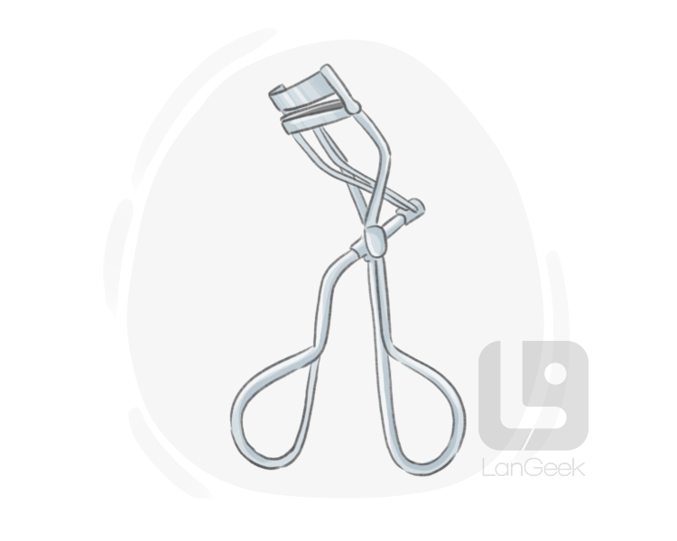 eyelash curler definition and meaning