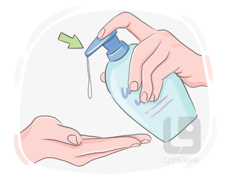 hand soap definition and meaning