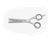 blending scissors