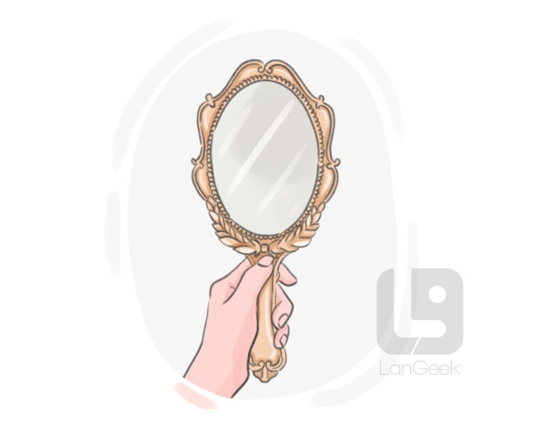 hand mirror definition and meaning