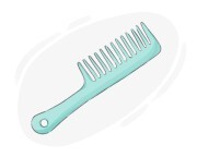 wide-tooth comb