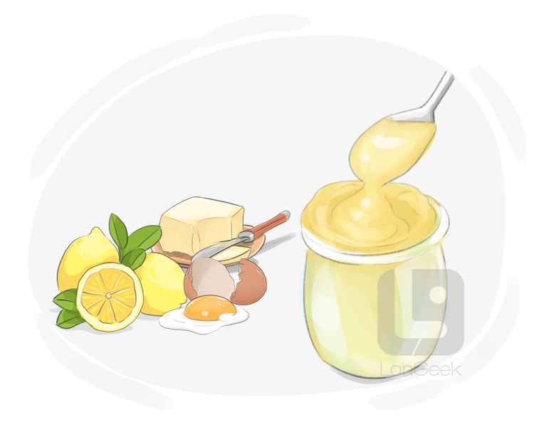 lemon curd definition and meaning