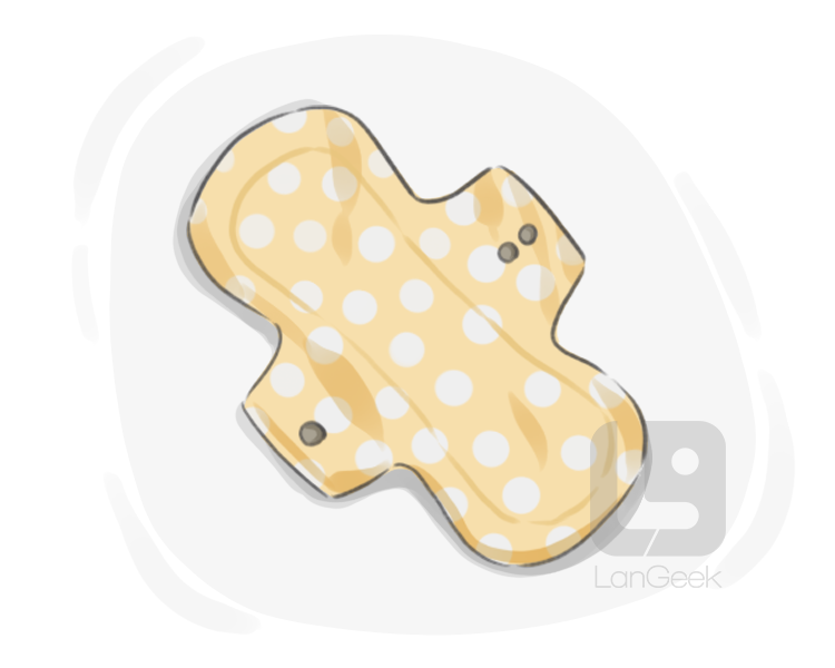cloth menstrual pad definition and meaning