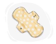 cloth menstrual pad