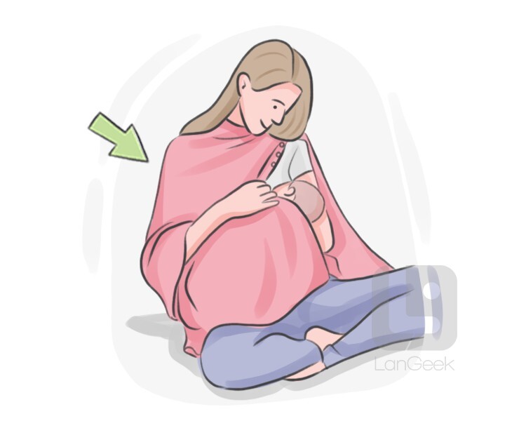 nursing cover definition and meaning