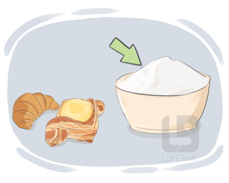 pastry flour definition and meaning