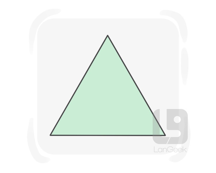 equilateral triangle definition and meaning