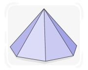 heptagonal pyramid
