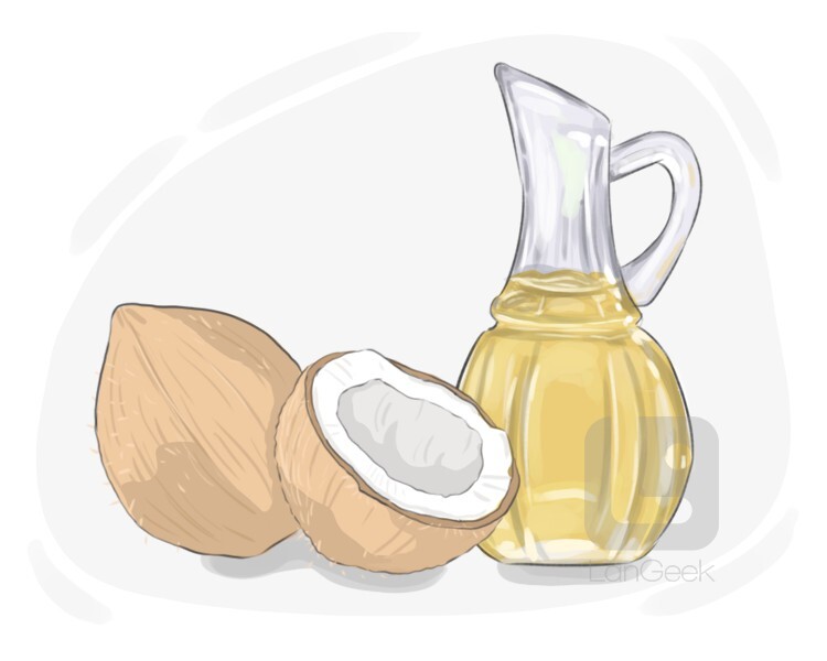 coconut oil definition and meaning