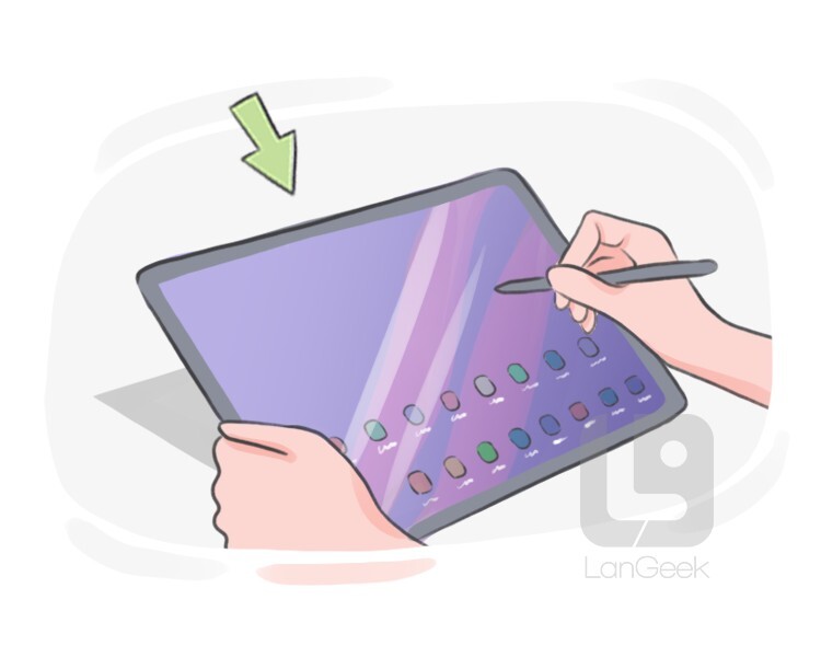 Definition & Meaning of "Touch screen" LanGeek