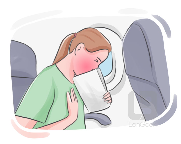 airsickness definition and meaning