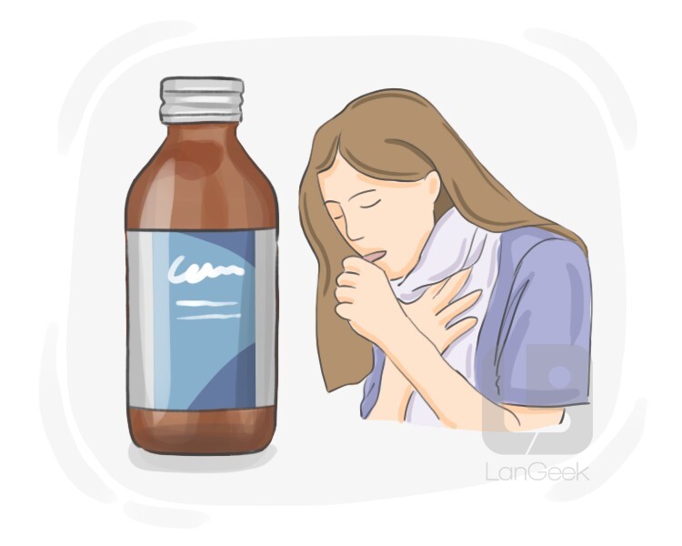 cough syrup definition and meaning