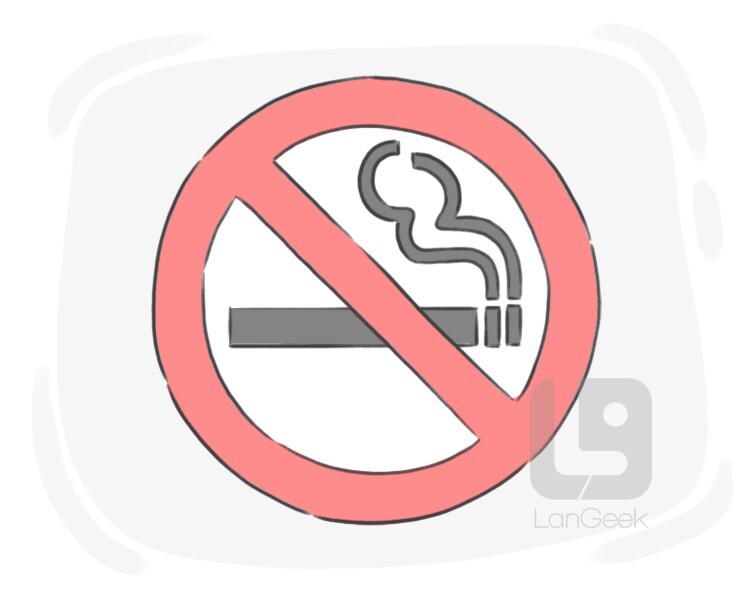 non-smoking definition and meaning