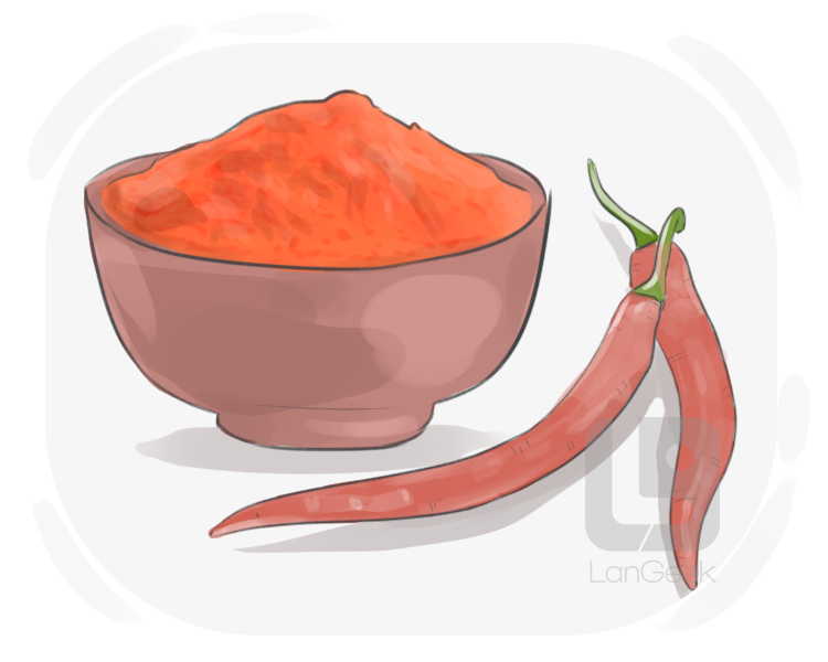 red pepper definition and meaning