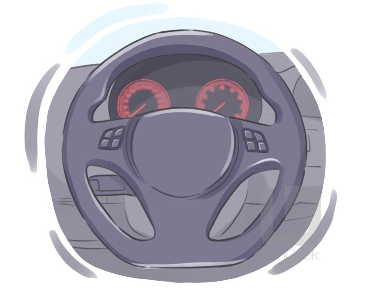 steering wheel definition and meaning