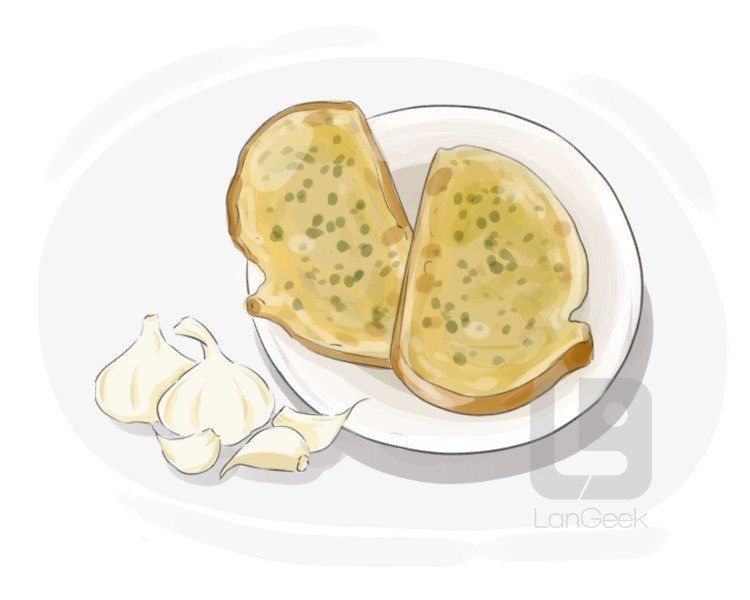 garlic bread definition and meaning