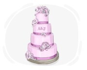 wedding cake