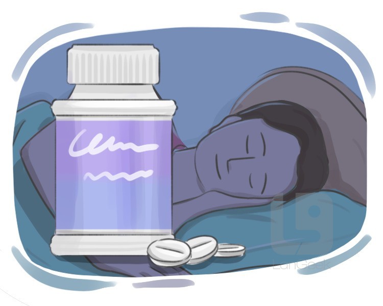 sleeping tablet definition and meaning