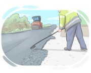 road works