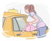 to [give] {sb} a lift