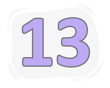 thirteen