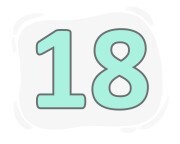 eighteen