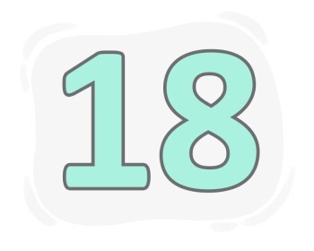 eighteen