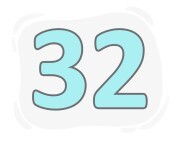 thirty-two