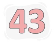 forty-three