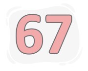 sixty-seven
